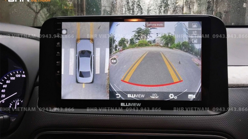 Màn hình DVD Android liền camera 360 xe Hyundai Kona 2018 - nay | Elliview S4 Basic